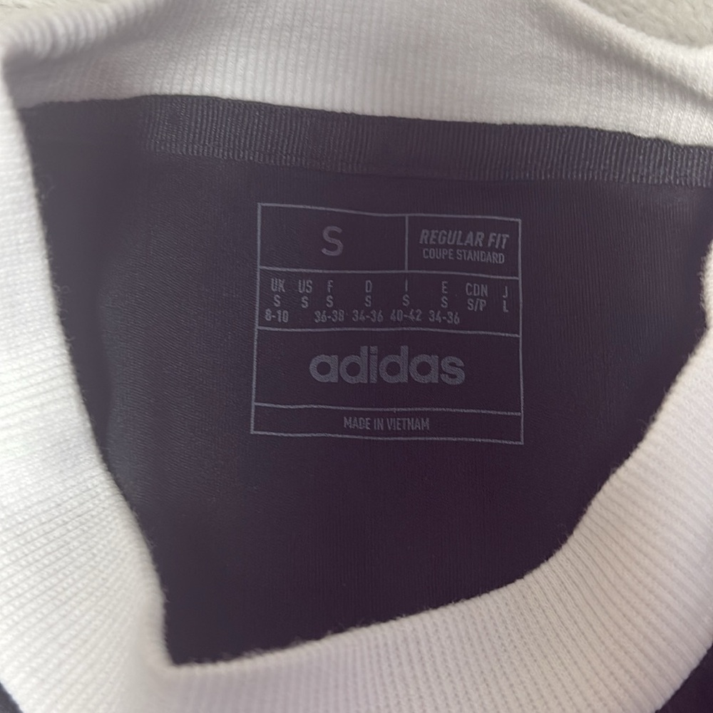 Adidas Women's Tiro 3-Stripes Long Sleeve Tee Cropped‎ Sporty Blokecore Spring S - Picture 7 of 13